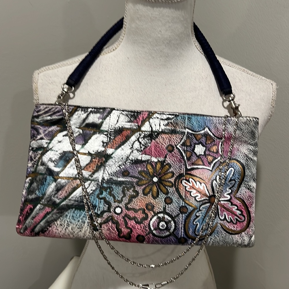 Vintage 80s Genuine Leather handbags